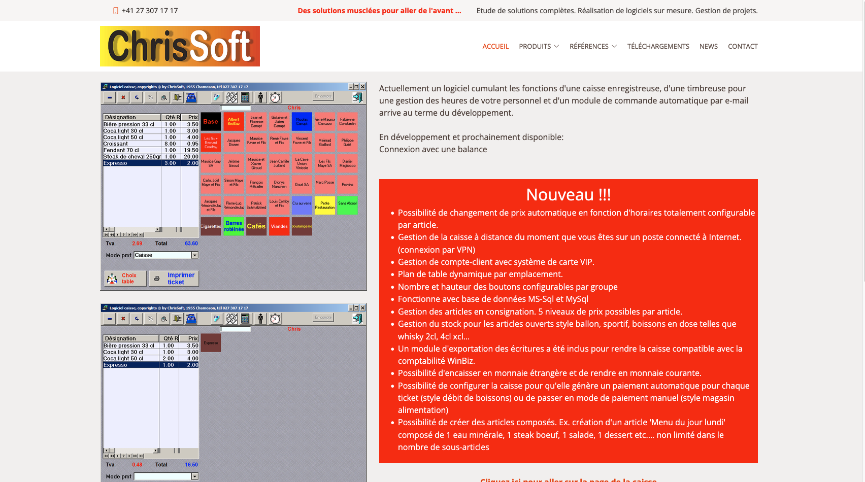 Site de ChrisSoft