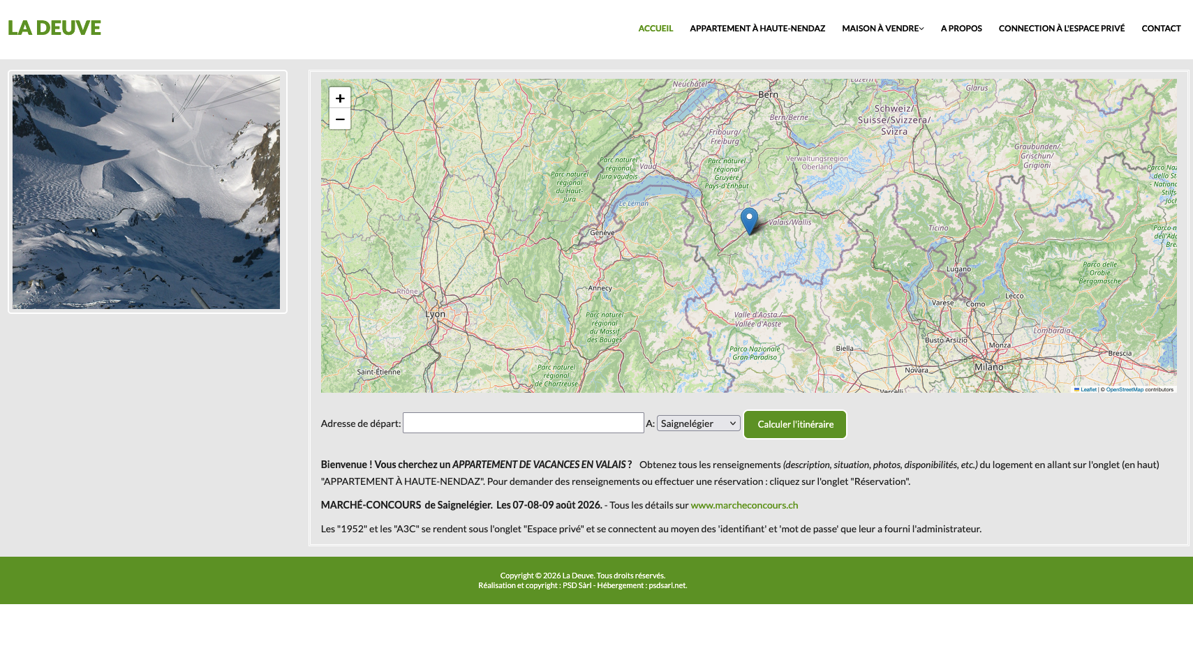 Site de La Deuve