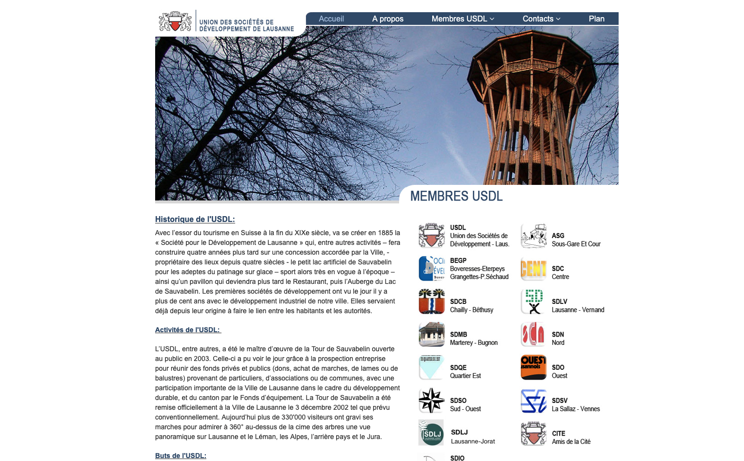 Site de l'USDL
